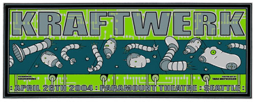 Tara McPherson Kraftwerk Poster