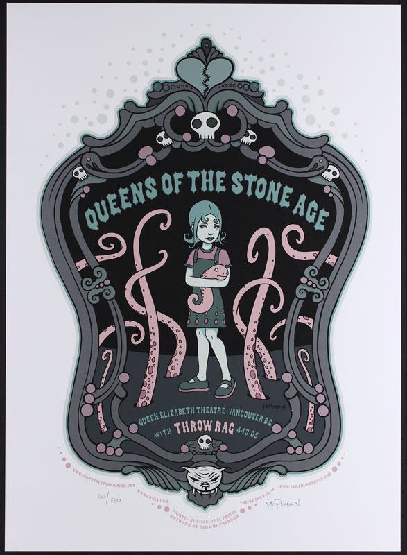 Tara McPherson Queens of the Stone Age Poster