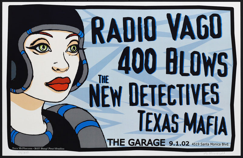 Tara McPherson Radio Vago Poster