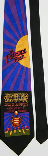 Rick Griffin / Victor Moscoso Fillmore Tie - Jim Hendrix BG140 Tie