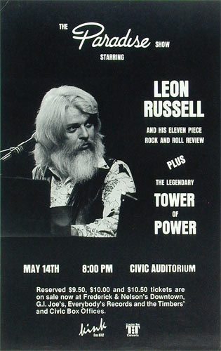 Leon Russell Poster
