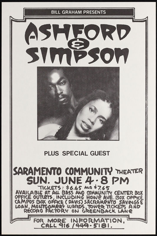 Randy Tuten Ashford & Simpson Poster