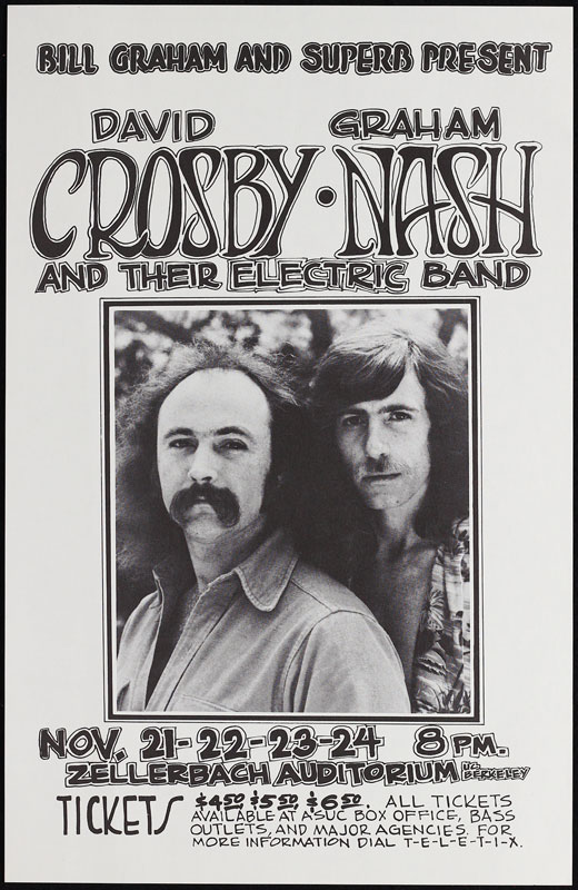 Randy Tuten David Crosby and Graham Nash Poster