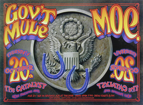 Randy Tuten Gov't Mule Poster