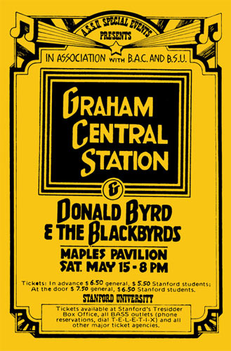 Randy Tuten Graham Central Station Poster - signed