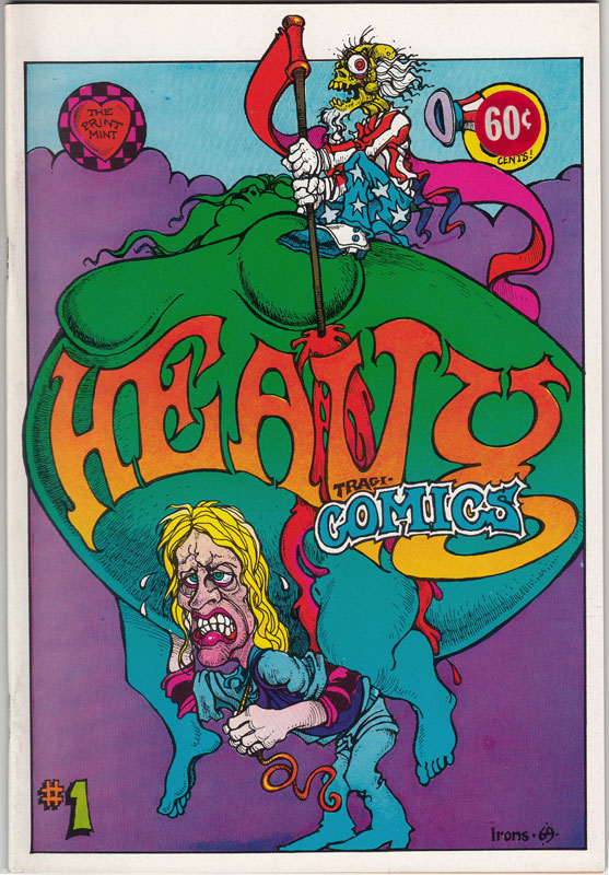 Greg Irons Heavy Tragi-Comics No. 1 Underground Comic