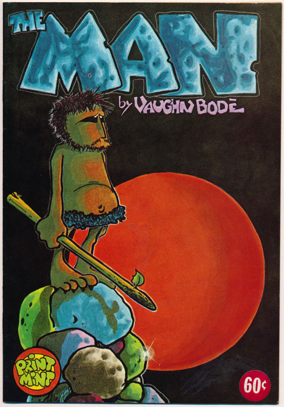 Vaughn Bode The Man Underground Comic