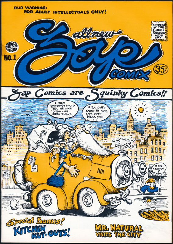 Robert Crumb Zap Comix No. 1 Underground Comic