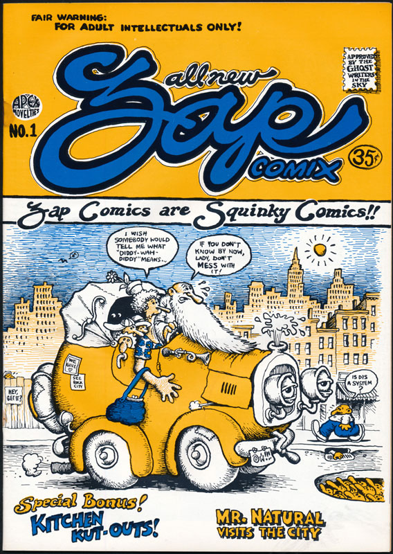 Zap Comix No. 1 Underground Comic