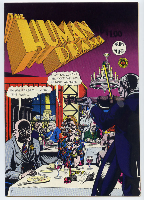 Spain Rodriguez The Human Drama Underground Comic