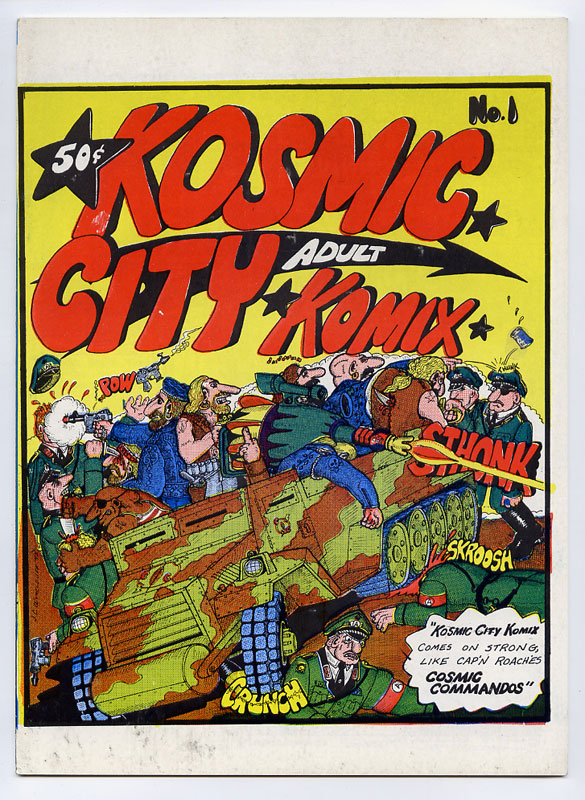 J.C. Womelduff / Pete Troutner Kosmic City Komix No. 1 Underground Comic