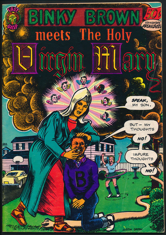 Binky Brown Meets the Holy Virgin Mary Underground Comic