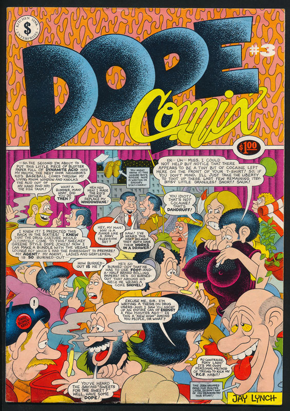 Dope Comix No. 3 Underground Comic