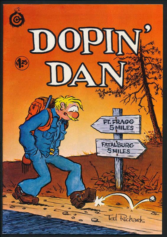 Dopin' Dan No. 3 Underground Comic