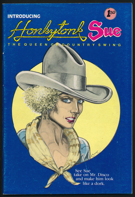 Honkytonk Sue No. 1 Underground Comic