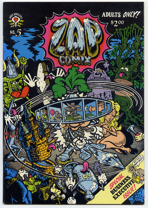 Zap Comix No. 5 Underground Comic