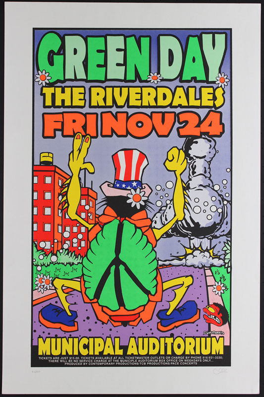 Uncle Charlie Green Day Poster