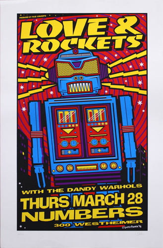 Uncle Charlie Love and Rockets Poster
