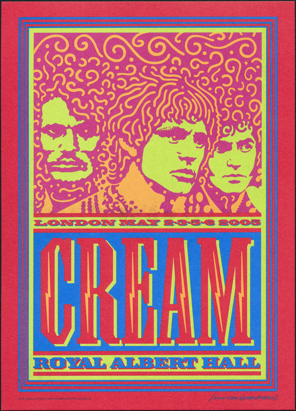 John Van Hamersveld Cream Postcard