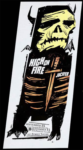 Jay Vollmar High On Fire Poster