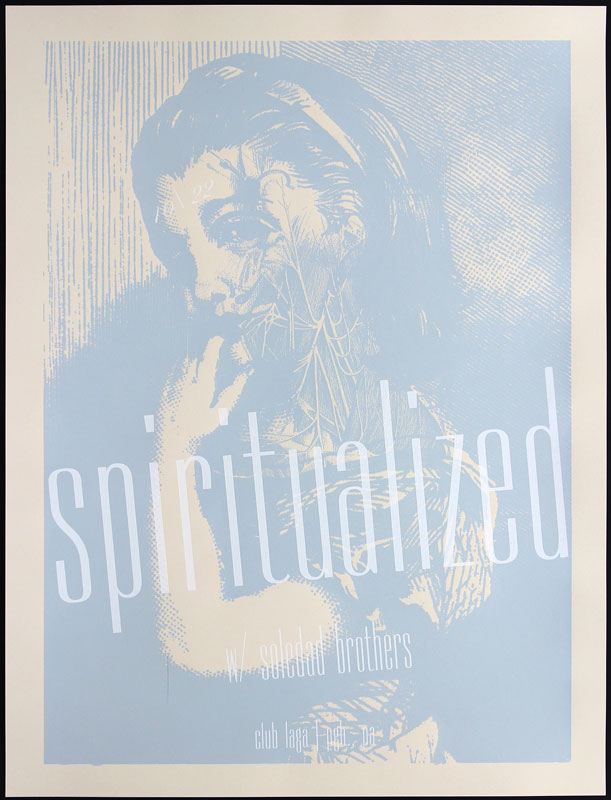 Justin Walsh Spiritualized Poster