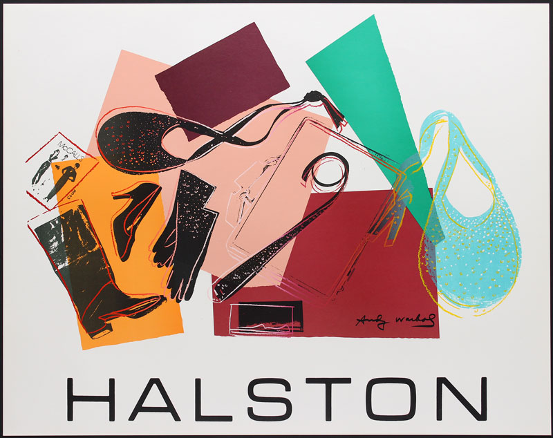 Andy Warhol Halston #2 - Women's Accessories Serigraph