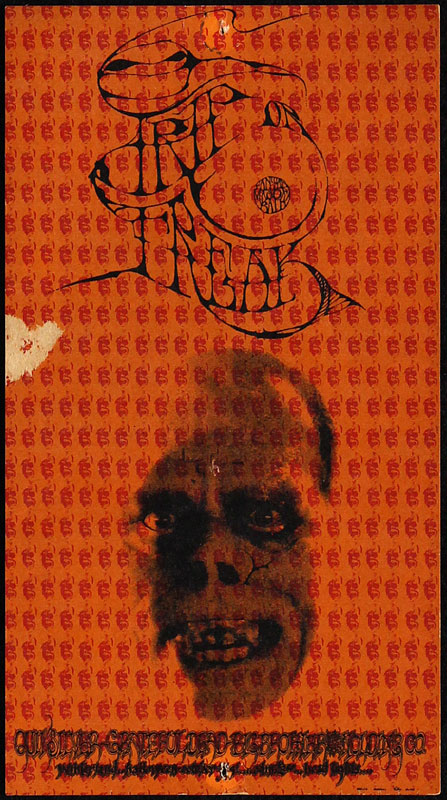 Stanley Mouse Alton Kelley Rick Griffin Trip or Freak Fantasmagoraball - Grateful Dead Handbill
