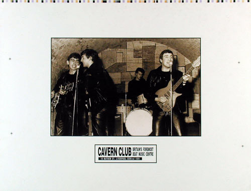 The Beatles Onstage at The Cavern Club Uncut Proofsheet