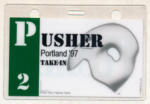 Phantom of the Opera Pusher Take-In Laminate