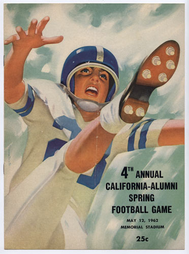 1962 Caifornia Alumni Spring Game Cal College Football Program