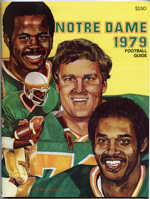 1979 Notre Dame Football Media Guide / Yearbook