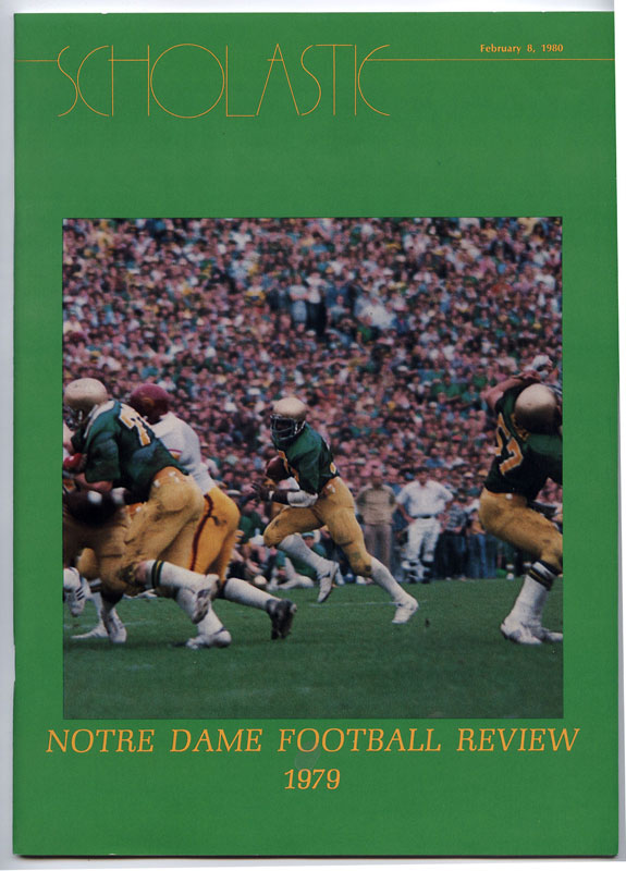 1979 Notre Dame Football Review Media Guide / Yearbook