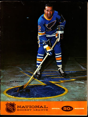 Oakland Seals vs New York Rangers Game Program Hockey Program