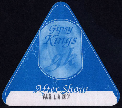 Gipsy Kings Backstage Pass