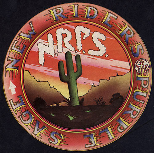 Michael Ferguson & Alton Kelley New Riders of the Purple Sage Promo Sticker