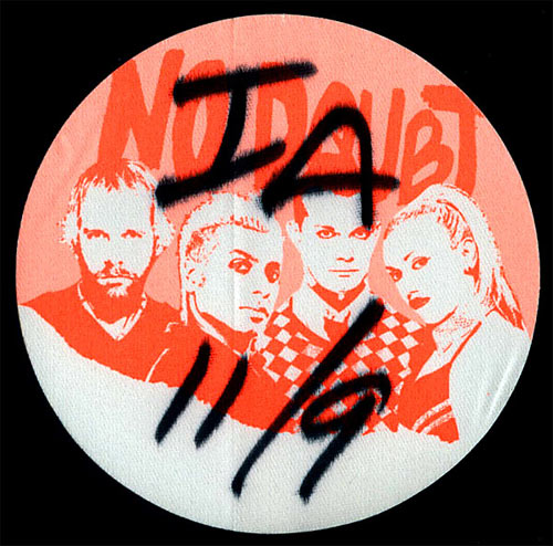 No Doubt Backstage Pass