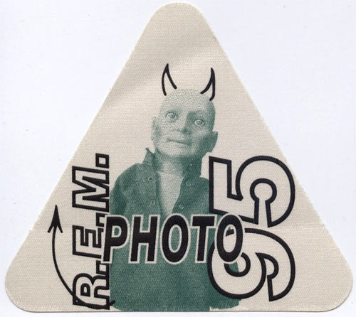 R.E.M. 1995 Green Photo REM Backstage  Pass