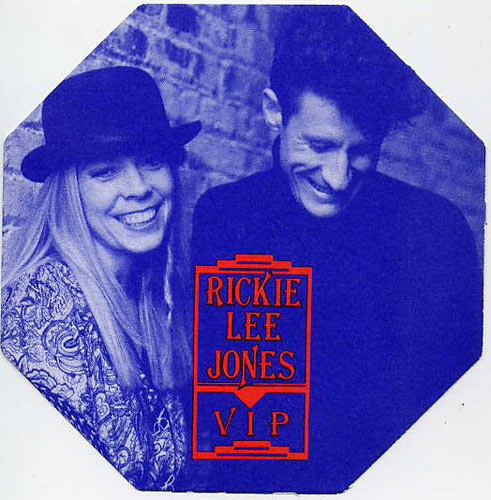 Rickie Lee Jones VIP Backstage Pass