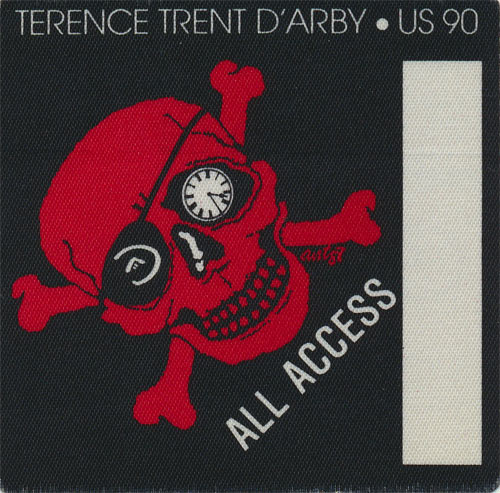 Terence Trent D'Arby 1990 All Access Backstage Pass