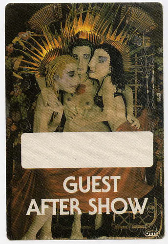 Jane's Addiction After Show Backstage Pass