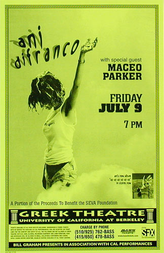 Ani DiFranco Phone Pole Poster