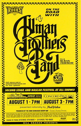 Allman Brothers Band Phone Pole Poster