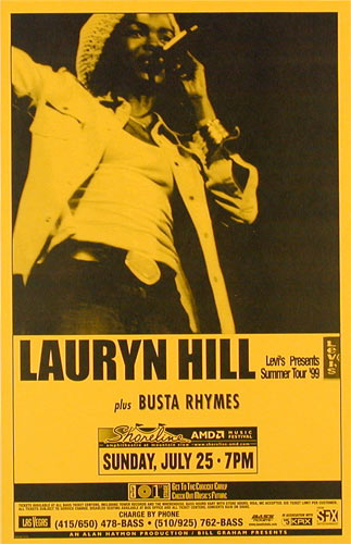 Lauryn Hill Phone Pole Poster