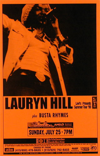 Lauryn Hill Phone Pole Poster