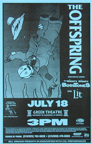 The Offspring Phone Pole Poster