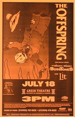 The Offspring Phone Pole Poster