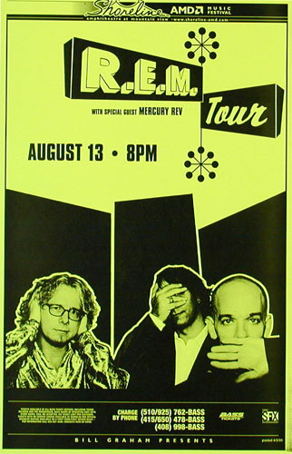 R.E.M. Phone Pole REM Poster