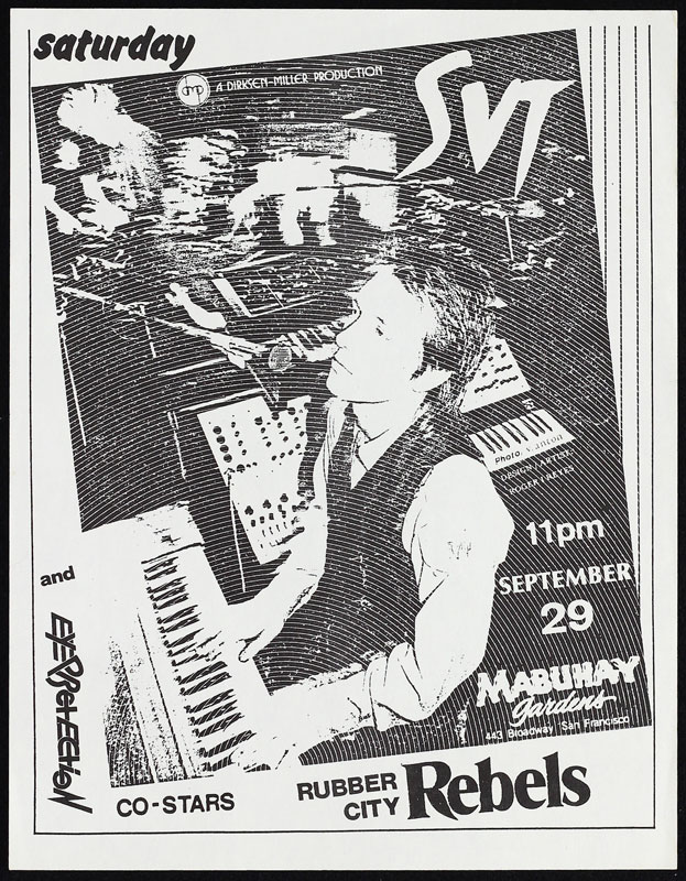 Roger I. Reyes SVT Punk Flyer / Handbill
