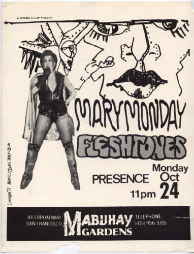 Mary Monday Punk Flyer / Handbill