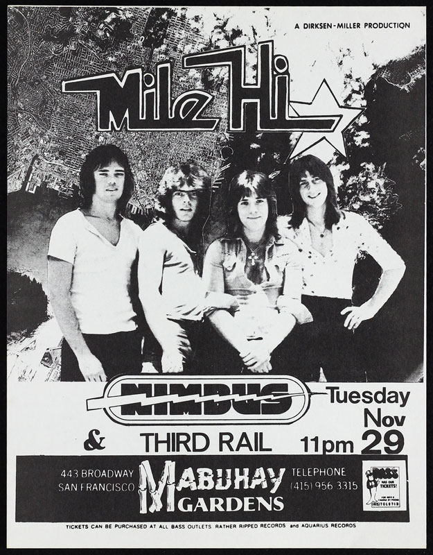 Mile Hi Punk Flyer / Handbill